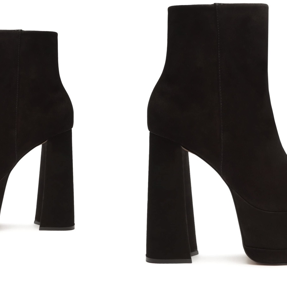 Schutz Nubuck Selene Boots Size 8.5 New - Picture 6 of 9